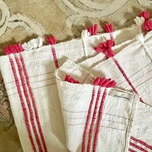 Creative Women | Ribbons Cotton Table Runner, Hand-Spun & Ethically Made ♥ NWOT